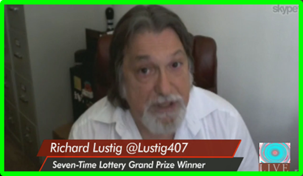 Richard-Lustig,-Seven-Time-Lottery-Winner,-Shares-His-Secrets-To-Success-(VIDEO)-The-chances-of-winning-the-lottery-are-one-in-175-million,-but-Florida-native-Richard-Lustig-has-bucked-the-odds-to-win-the-grand-prize-seven-times.-He-shared-his-story—and-divulged-some-of-his-lotto-winning-secrets—on-klokproductions.com.-june-6,-2018